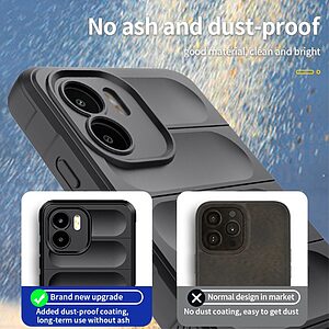 Θήκη Xiaomi Redmi A1 / A2 Mad Mask Rugged Armor από σκληρό Premium TPU πράσινο - Image 4