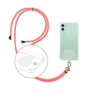 Lanyard Λουράκι Λαιμού για Κινητά σομόν