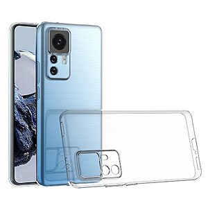 Θήκη Xiaomi 12T 5G / 12T Pro 5G OEM Silicone Sockproof V5 Anti-Slip Transparent Πλάτη TPU