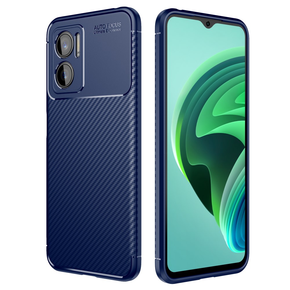 Θήκη Xiaomi Redmi 10 5G Mad Mask Beetle Series Carbon Fiber Πλάτη TPU μπλε Θήκη Xiaomi Redmi 10 5G Mad Mask Beetle Series Carbon Fiber Πλάτη TPU μπλε