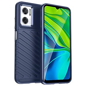 Θήκη Xiaomi Redmi 10 5G Mad Mask Thunder Series Πλάτη από ενισχυμένο TPU μπλε