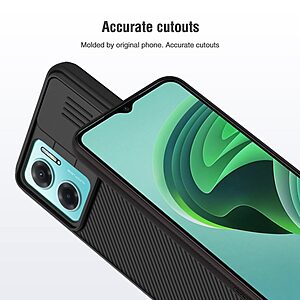 Θήκη Xiaomi Redmi 10 5G NiLLkin Camshield Series Πλάτη με προστασία για την κάμερα από σκλήρό Premium TPU μπλε - Image 5