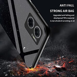 Θήκη Xiaomi Redmi 10 5G OEM σχέδιο Fantasy Sky με πλάτη από Tempered Glass και εσωτερικό TPU - Image 4