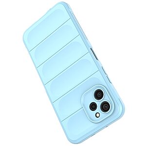 Θήκη Huawei Nova Y61 Mad Mask Rugged Armor από σκληρό Premium TPU γαλάζιο - Image 4