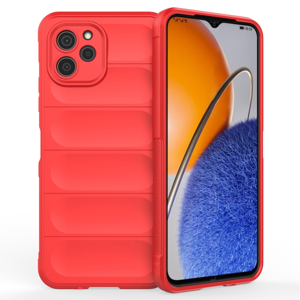 Θήκη Huawei Nova Y61 Mad Mask Rugged Armor από σκληρό Premium TPU κόκκινο