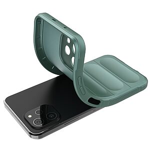 Θήκη Huawei Nova Y61 Mad Mask Rugged Armor από σκληρό Premium TPU πράσινο - Image 3