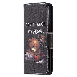 υποδοχές καρτών και μαγνητικό κούμπωμα Flip Wallet από συνθετικό δέρμα και TPU