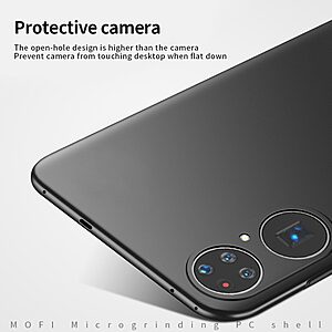 Θήκη Huawei P50 Pro MOFI Shield Slim Series Πλάτη από σκληρό πλαστικό μπλε - Image 5