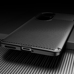 Θήκη Huawei P50 Pro Mad Mask Beetle Series Carbon Fiber Πλάτη TPU μπλε - Image 4