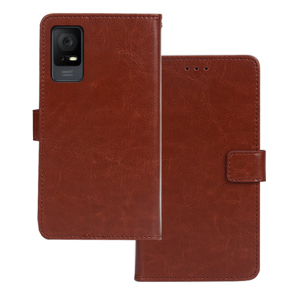 Θήκη TCL 405 IDEWEI PU Foldable Series v3 με βάση στήριξης