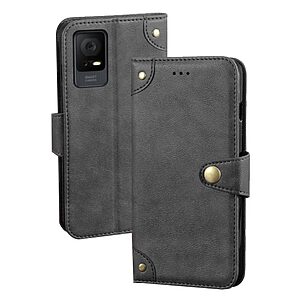 Θήκη TCL 405 IDEWEI PU Foldable Series v4 με βάση στήριξης