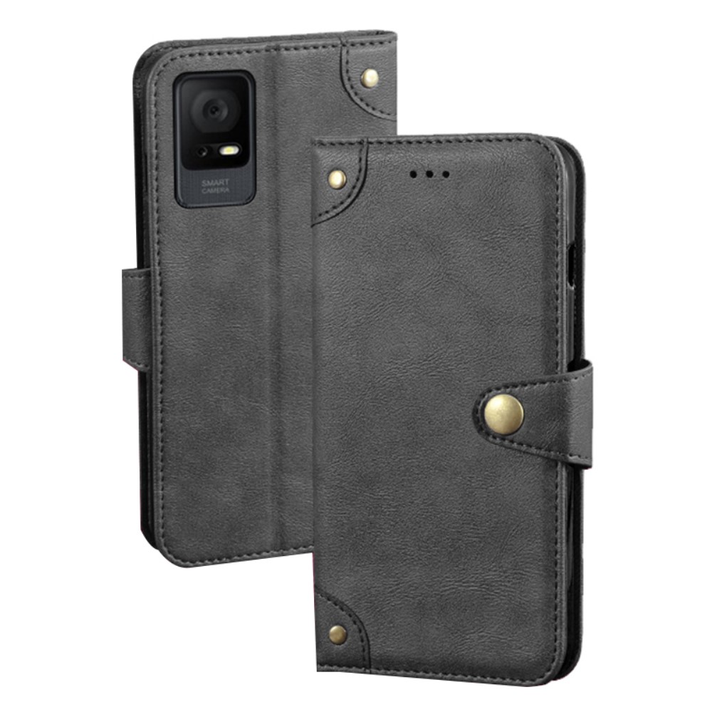 Θήκη TCL 405 IDEWEI PU Foldable Series v4 με βάση στήριξης