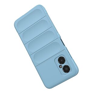 Θήκη Xiaomi Poco M4 5G Mad Mask Rugged Armor από σκληρό Premium TPU γαλάζιο - Image 4