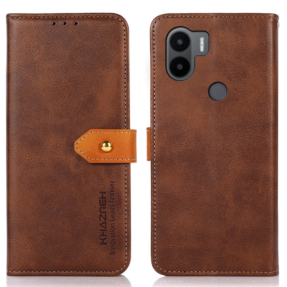 Θήκη Xiaomi Redmi A1+ KHAZNEH Leather Wallet Golden Clasp με βάση στήριξης