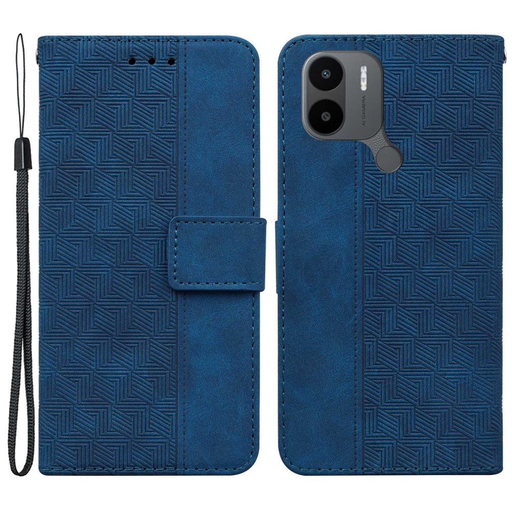 Θήκη Xiaomi Redmi A1+ Mad Mask Leather Wallet Case Geometry Style με βάση στήριξης