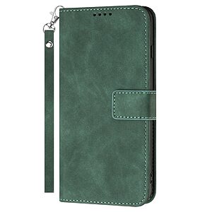 Θήκη Xiaomi Redmi A1+ OEM Leather Wallet Case Series 2 με βάση στήριξης, υποδοχές καρτών και μαγνητικό κούμπωμα Flip Wallet από συνθετικό δέρμα πράσινο - Image 5