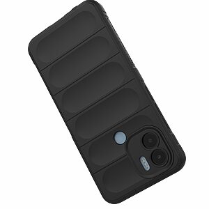 Θήκη Xiaomi Redmi A1+ Mad Mask Rugged Armor από σκληρό Premium TPU μαύρο - Image 3