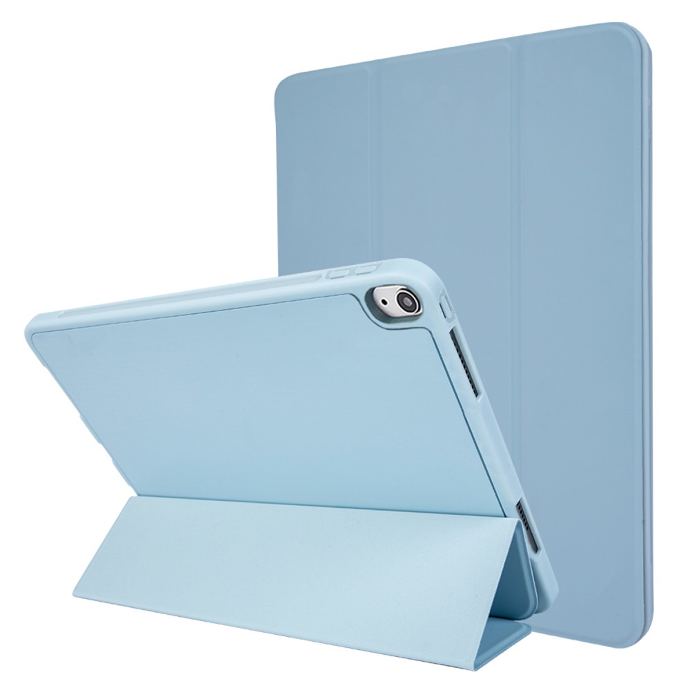 Θήκη Tri-Fold Flip Cover για iPad (2022) 10.9" από TPU και ενισχυμένη εσωτερική πλάτη σε χρώμα γαλάζιο Θήκη Tri-Fold Flip Cover για iPad (2022) 10.9" από TPU και ενισχυμένη εσωτερική πλάτη σε χρώμα γαλάζιο