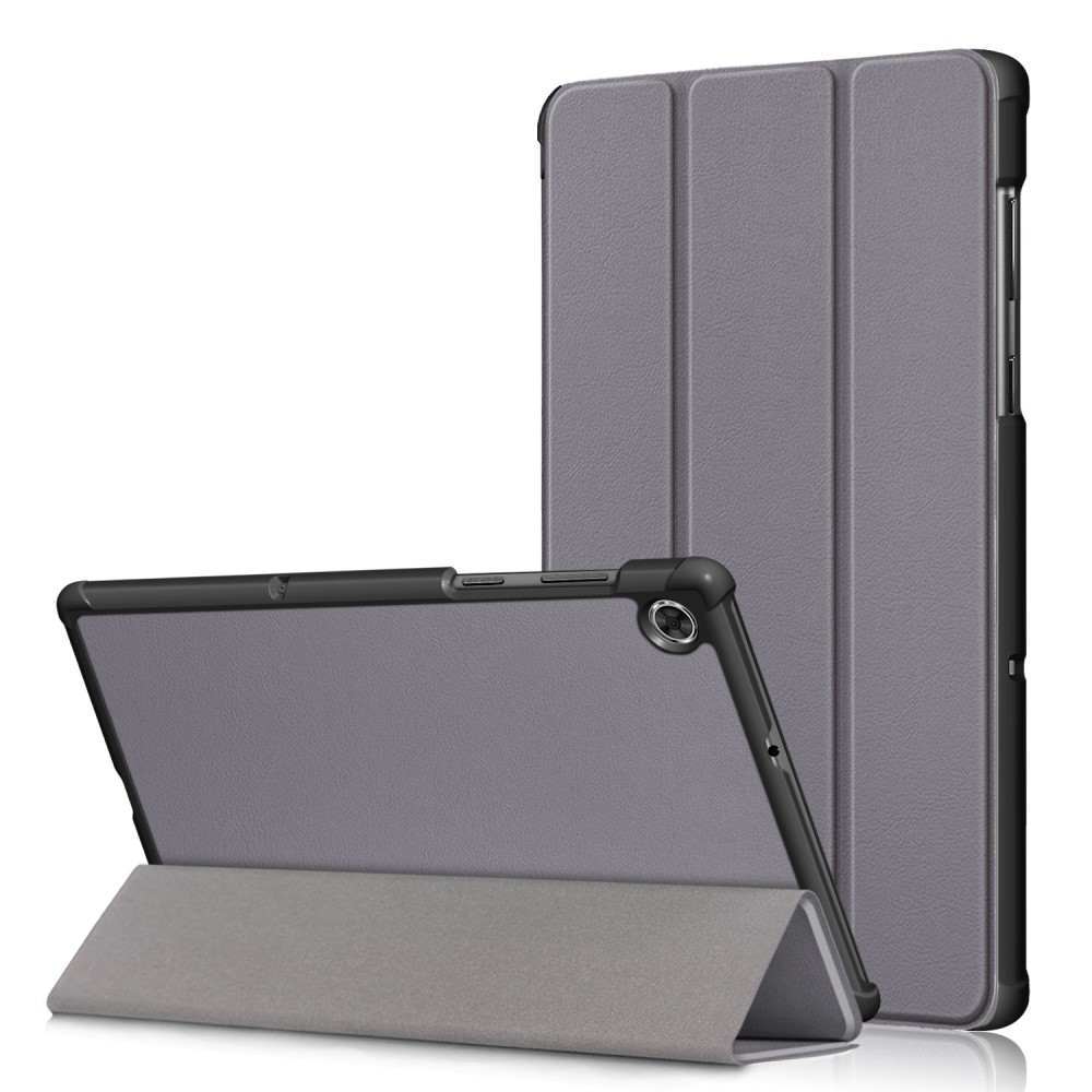 Θήκη Tri-Fold Flip Cover για Lenovo Tab M10 FHD Plus (2nd Gen) 10.3" TPU με ενισχυμένες γωνίες σε χρώμα γκρι