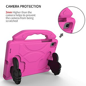 Θήκη με σχέδιο Thumbs Up Back Cover για Galaxy Tab A8 10.5" με EVA αφρώδες ενισχυμένη πλάτη για προστασία στα χτυπήματα και τις πτώσεις σε χρώμα φούξια - Image 5