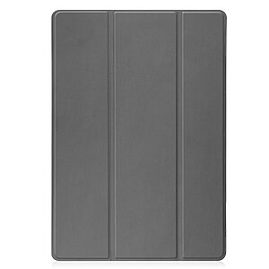 Θήκη Tri-Fold Flip Cover για Galaxy Tab S7 Plus / S8 Plus / S7 FE 12.4" με ειδική θέση για πενάκι και διπλή ενισχυμένη πλάτη σε χρώμα γκρι - Image 3