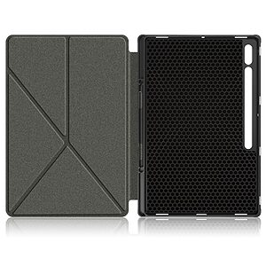 Θήκη Flip Cover για Galaxy Tab S8 Ultra 14.6" με πολλαπλές θέσεις στήριξης και διπλή ενισχυμένη πλάτη σε χρώμα γκρι - Image 3