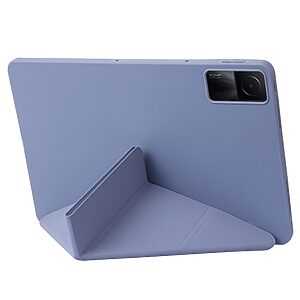 Θήκη Flip Cover για Redmi Pad 10.61" με πολλαπλές θέσεις στήριξης, και διπλή ενισχυμένη πλάτη σε χρώμα μωβ - Image 4