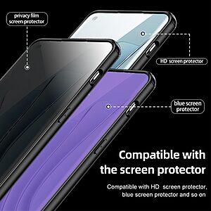 Θήκη OnePlus 11 5G OEM Silicone Sockproof V8 Anti-Slip Transparent Πλάτη TPU μαύρο / διάφανο - Image 5