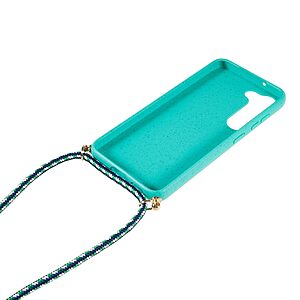 Θήκη Samsung Galaxy S23 Plus OEM Soft Silicone Sockproof πλάτη με κορδόνι από αντικραδασμικό TPU γαλάζιο - Image 4