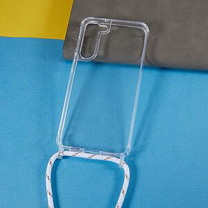 Θήκη Samsung Galaxy S23 Plus Mad Mask Hybrid Sockproof Transparent V3 πλάτη με κορδόνι από αντικραδασμικό TPU - Image 2