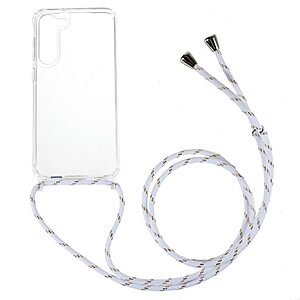 Θήκη Samsung Galaxy S23 Plus Mad Mask Hybrid Sockproof Transparent V3 πλάτη με κορδόνι από αντικραδασμικό TPU