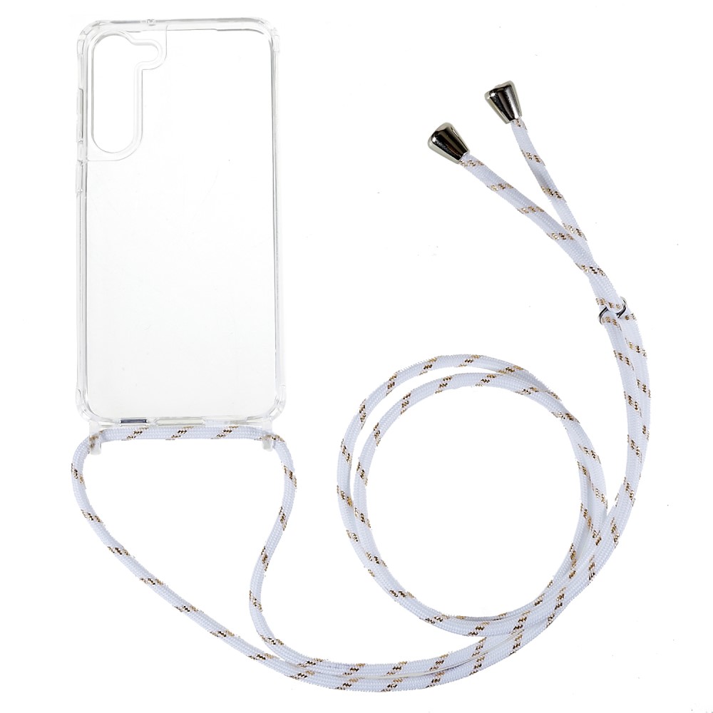 Θήκη Samsung Galaxy S23 Plus Mad Mask Hybrid Sockproof Transparent V3 πλάτη με κορδόνι από αντικραδασμικό TPU