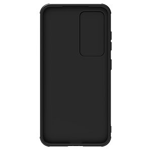 Θήκη Samsung Galaxy S23 Plus NiLLkin Camshield Texture Pro Series Πλάτη με προστασία για την κάμερα από σκλήρό Premium TPU μαύρο - Image 4