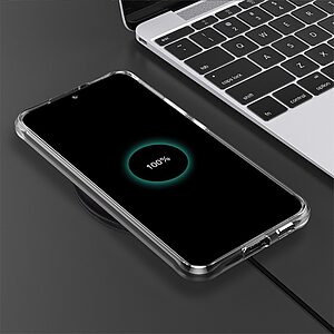 Θήκη Samsung Galaxy S23 Ultra OEM Silicone Sockproof συμβατό με MagSafe φορτιστή Transparent Πλάτη TPU - Image 5