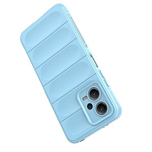Θήκη Xiaomi Redmi Note 12 5G / Poco X5 5G Mad Mask Rugged Armor από σκληρό Premium TPU γαλάζιο - Image 3