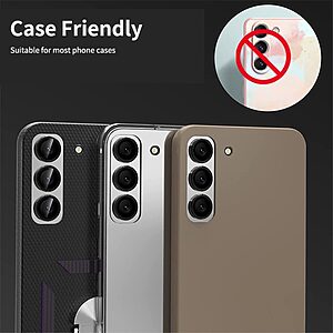 Σετ Προστασίας Φακού για Samsung Galaxy A14 4G / 5G / A34 5G ENKAY HAT Prince - Κάλυμμα Καμερών Αλουμινίου & Γυαλιού - Image 5