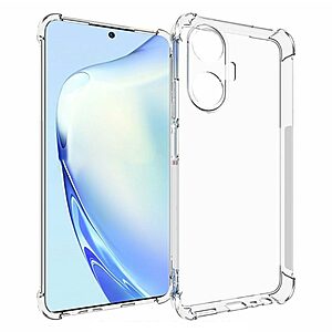 Θήκη Realme C55 OEM Silicone Sockproof Dual layer Transparent Πλάτη TPU