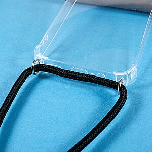 Θήκη Samsung Galaxy A34 5G OEM Silicone Sockproof Transparent πλάτη με κορδόνι από αντικραδασμικό TPU - Image 5