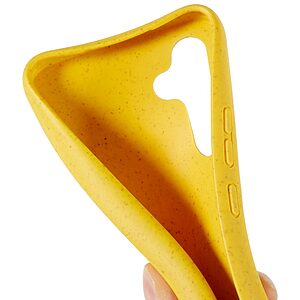 Θήκη Samsung Galaxy A34 5G OEM Soft Silicone Sockproof v2 πλάτη με κορδόνι από αντικραδασμικό TPU κίτρινο - Image 5