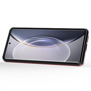 Θήκη Vivo X90 Pro 5G Mad Mask Πλάτη Thin Armor με Μαγνητικό δαχτυλίδι και Βάση στήριξης TPU κόκκινο - Image 3