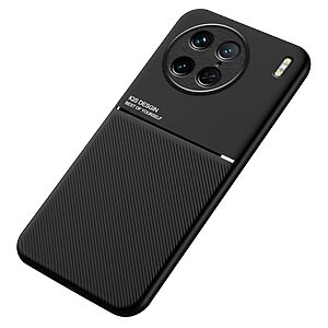 Θήκη Vivo X90 Pro 5G Mad Mask Inner Edge πλάτη από συνθετικό δέρμα TPU μαύρο