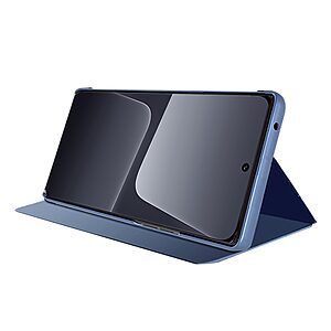 Θήκη Xiaomi 13 5G Mad Mask Mirror Surface Series Flip Window δερματίνη μαύρο - Image 3