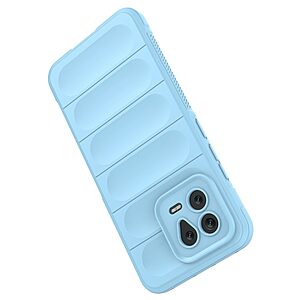 Θήκη Xiaomi 13 5G Mad Mask Rugged Armor από σκληρό Premium TPU γαλάζιο - Image 3