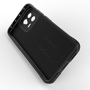 Θήκη Xiaomi 13 5G Mad Mask Rugged Armor από σκληρό Premium TPU γκρι ανοιχτό - Image 5