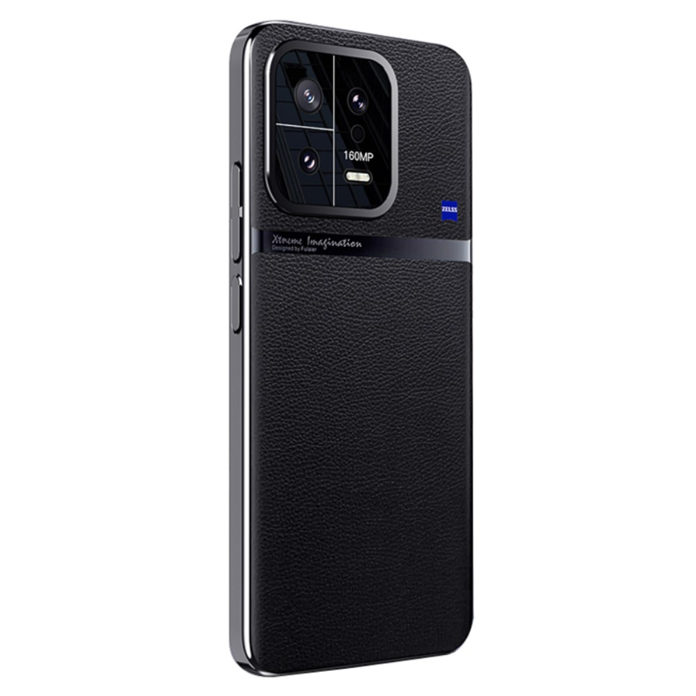 Θήκη Xiaomi 13 5G Mad Mask Inner Edge V2 πλάτη από συνθετικό δέρμα TPU μαύρο