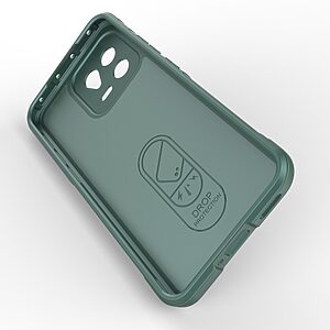 Θήκη Xiaomi 13 5G Mad Mask Rugged Armor από σκληρό Premium TPU πράσινο - Image 4