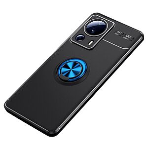 Θήκη Xiaomi 13 Lite 5G OEM Magnetic Ring Kickstand / Μαγνητικό δαχτυλίδι / Βάση στήριξης TPU μαύρο / μπλε