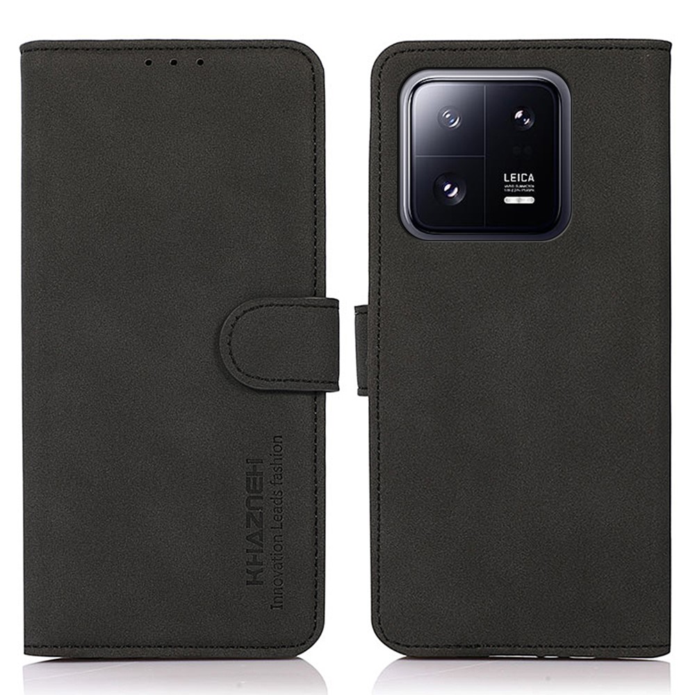 Θήκη Xiaomi 13 Pro 5G KHAZNEH Litchi Retro Texture Leather με βάση στήριξης