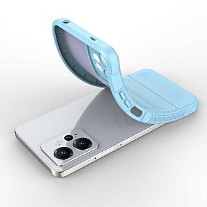 Θήκη Xiaomi Redmi Note 12 4G Mad Mask Rugged Armor από σκληρό Premium TPU γαλάζιο - Image 5