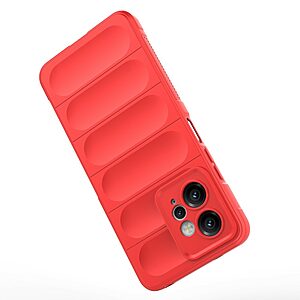Θήκη Xiaomi Redmi Note 12 4G Mad Mask Rugged Armor από σκληρό Premium TPU κόκκινο - Image 3